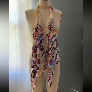 Vintage John Galliano Silk Scarf